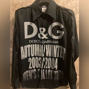 Dolce&Gabbana Button Down Shirt Small/Med